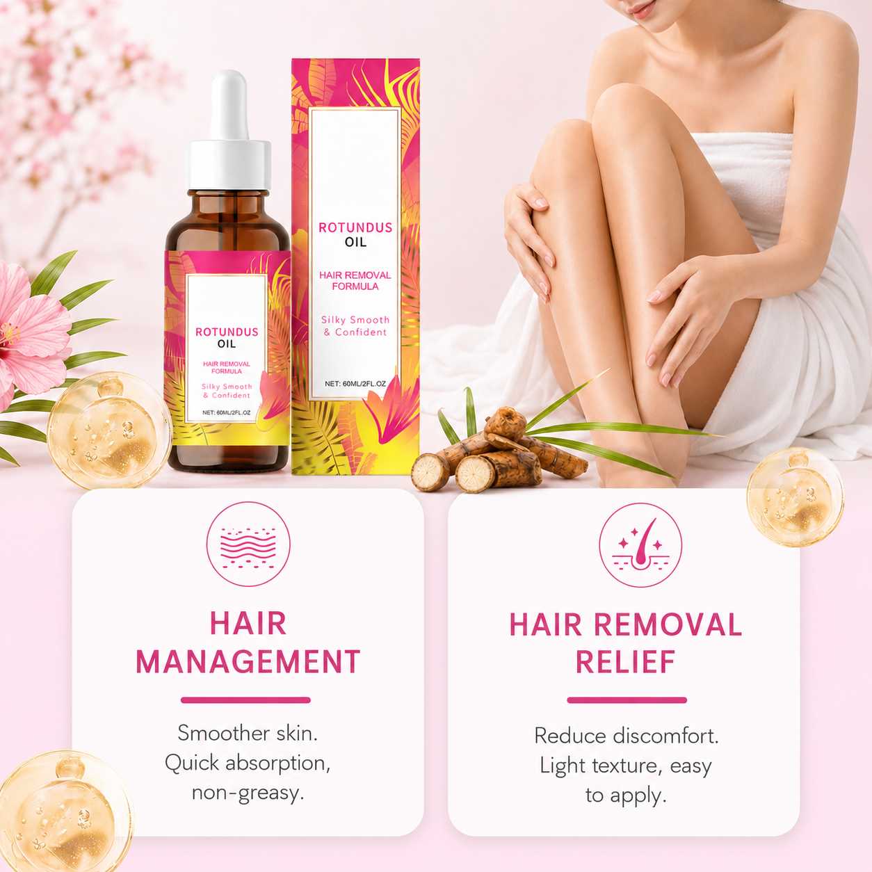 Cyperus Rotundus Hair Minimizing Oil