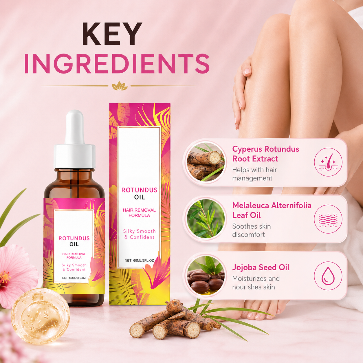 Cyperus Rotundus Hair Minimizing Oil